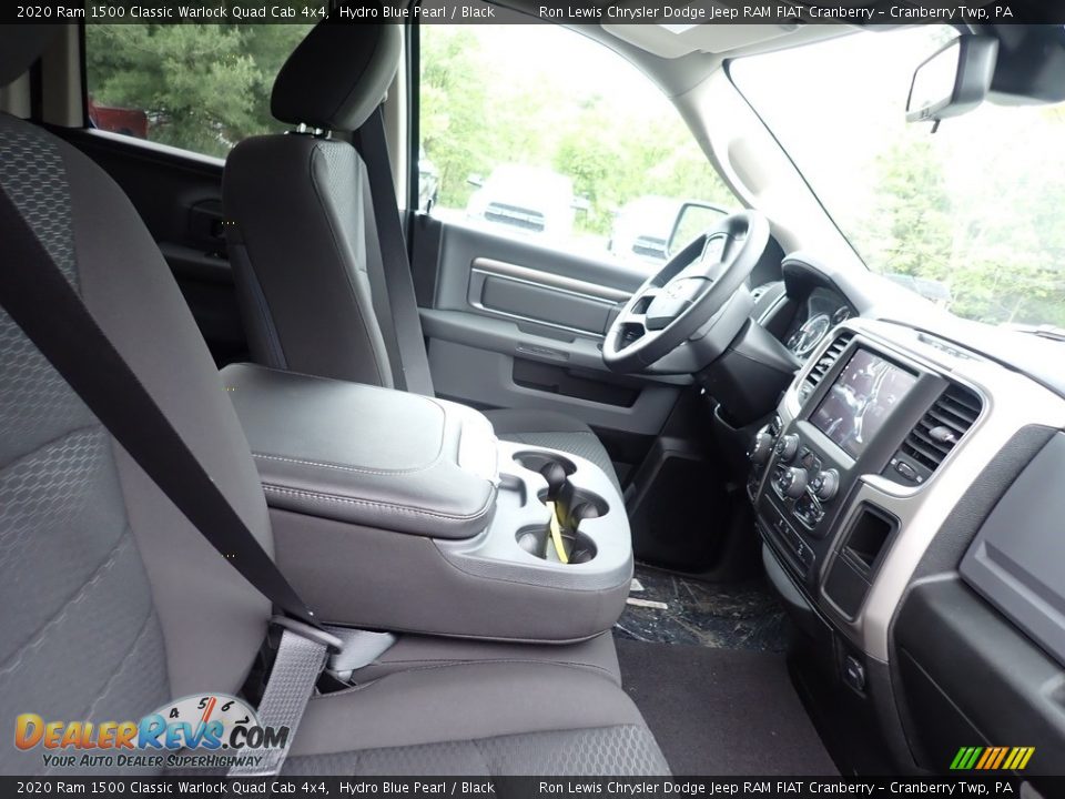 2020 Ram 1500 Classic Warlock Quad Cab 4x4 Hydro Blue Pearl / Black Photo #9