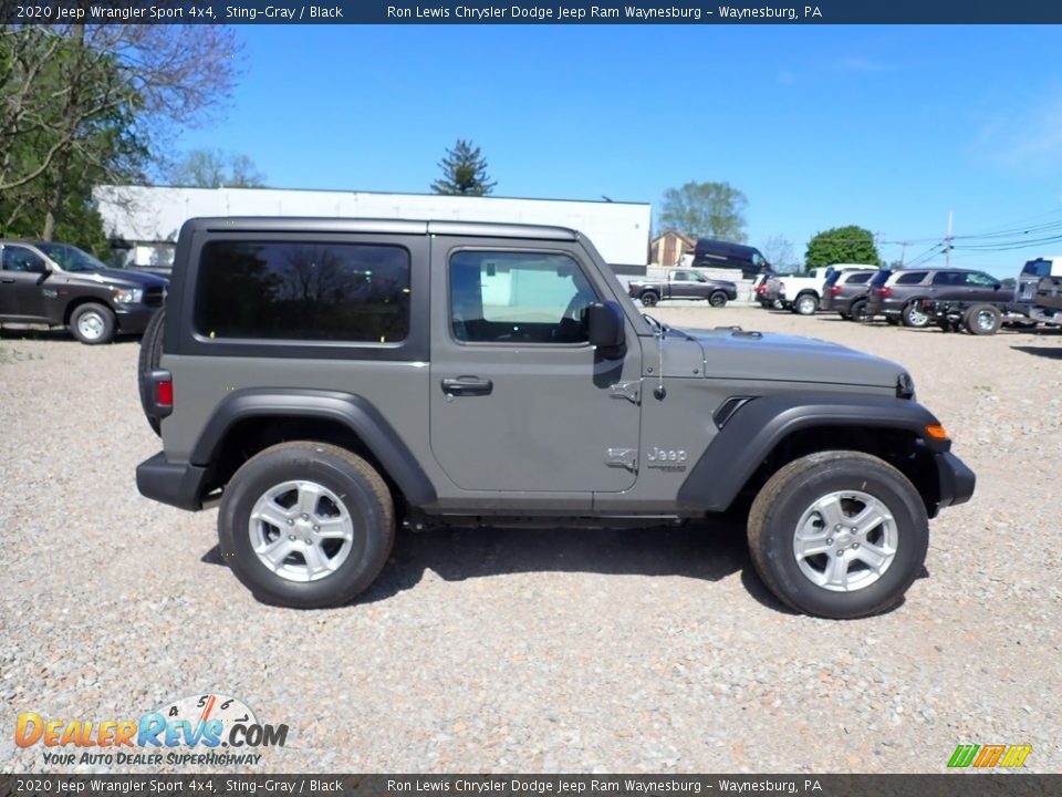 2020 Jeep Wrangler Sport 4x4 Sting-Gray / Black Photo #7