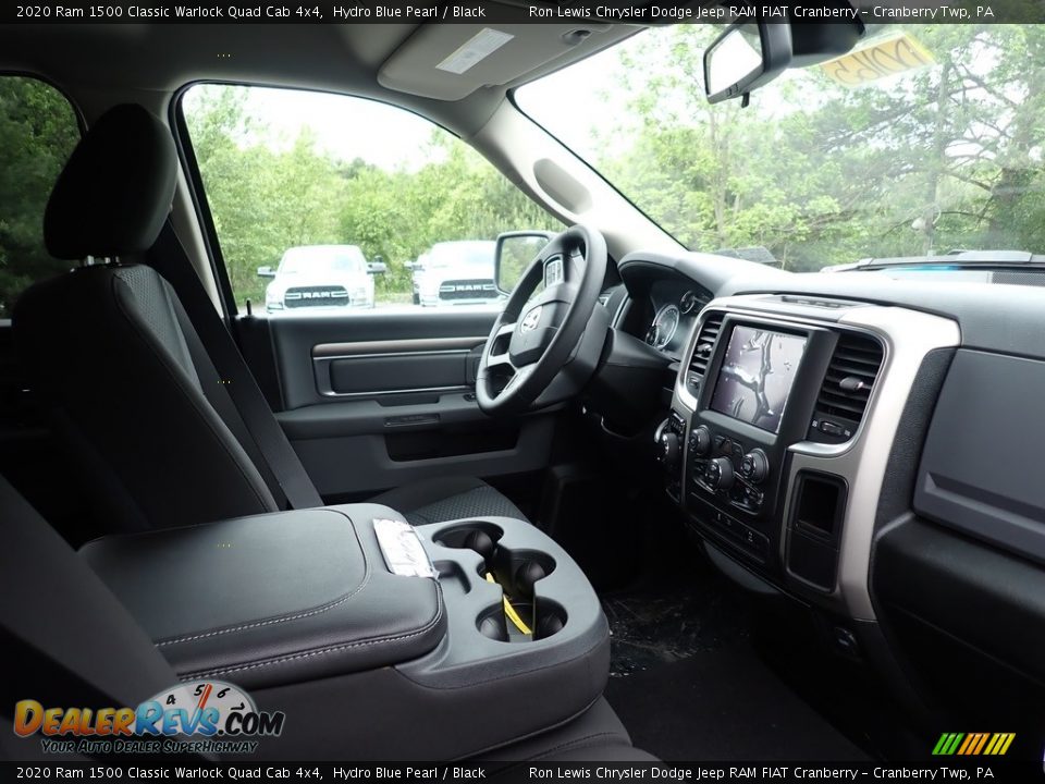 2020 Ram 1500 Classic Warlock Quad Cab 4x4 Hydro Blue Pearl / Black Photo #10
