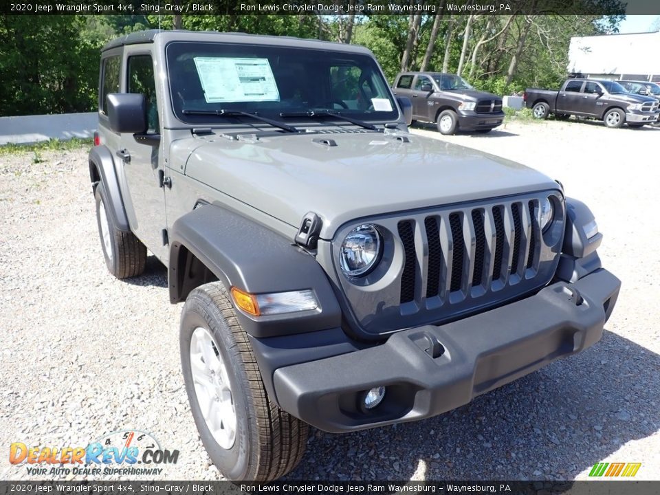 2020 Jeep Wrangler Sport 4x4 Sting-Gray / Black Photo #8