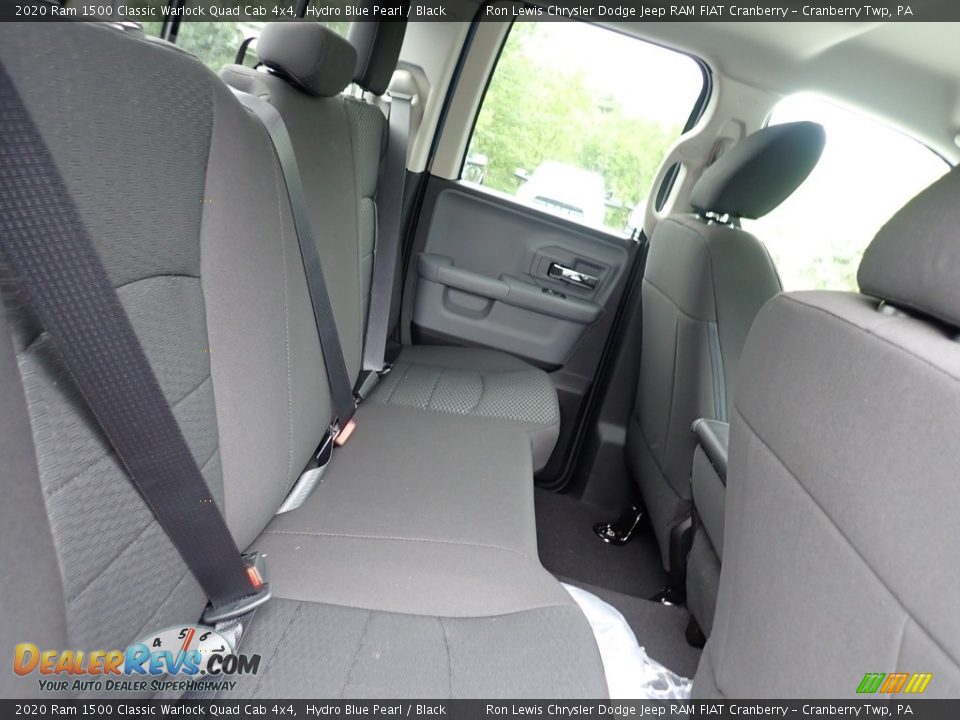 2020 Ram 1500 Classic Warlock Quad Cab 4x4 Hydro Blue Pearl / Black Photo #11