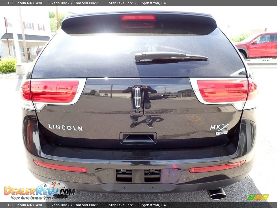 2013 Lincoln MKX AWD Tuxedo Black / Charcoal Black Photo #4