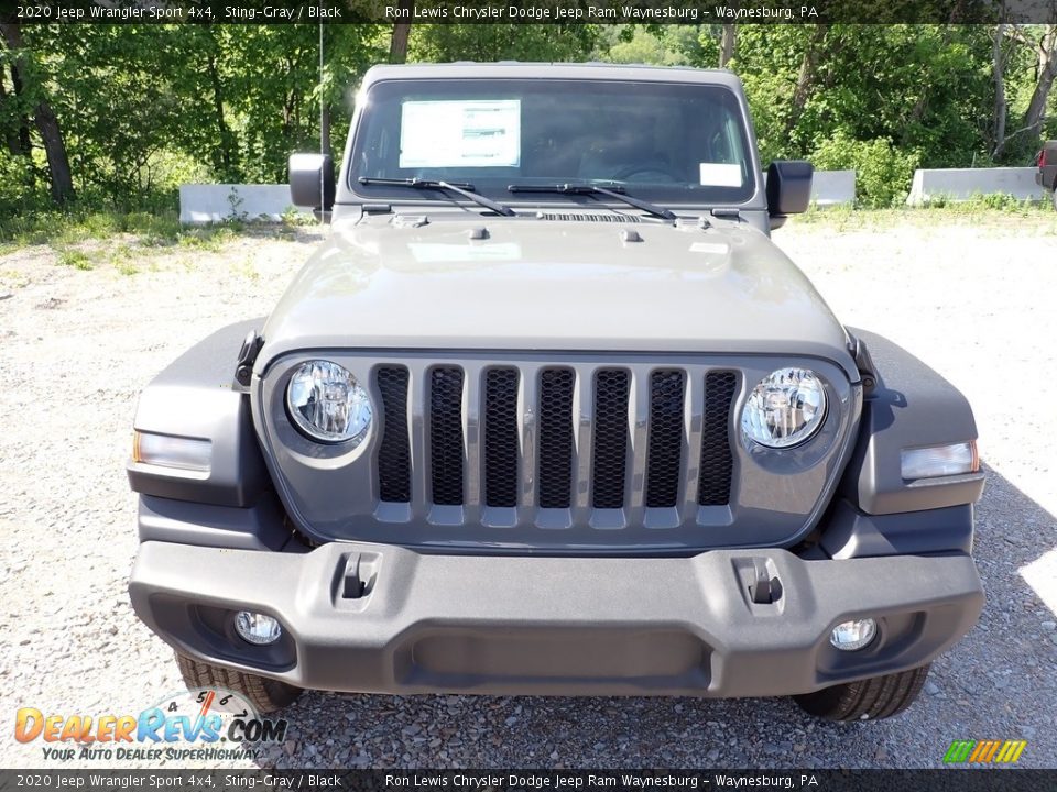 2020 Jeep Wrangler Sport 4x4 Sting-Gray / Black Photo #9