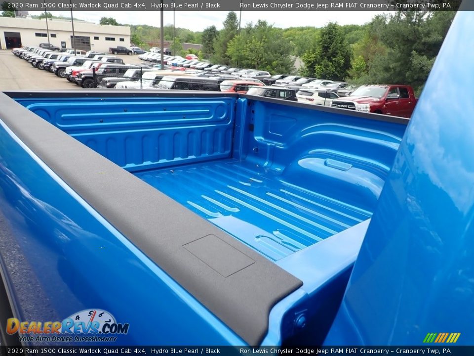 2020 Ram 1500 Classic Warlock Quad Cab 4x4 Hydro Blue Pearl / Black Photo #12