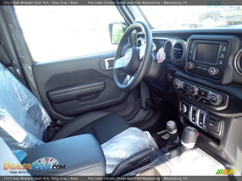 2020 Jeep Wrangler Sport 4x4 Sting-Gray / Black Photo #11