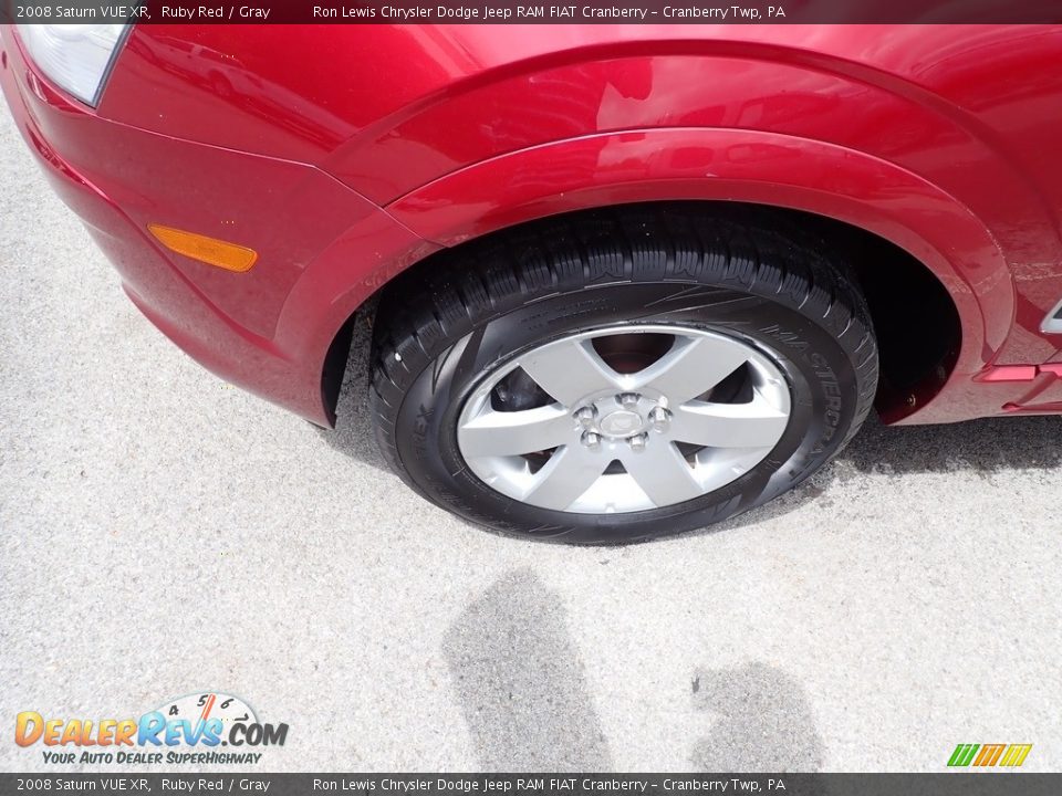 2008 Saturn VUE XR Ruby Red / Gray Photo #3