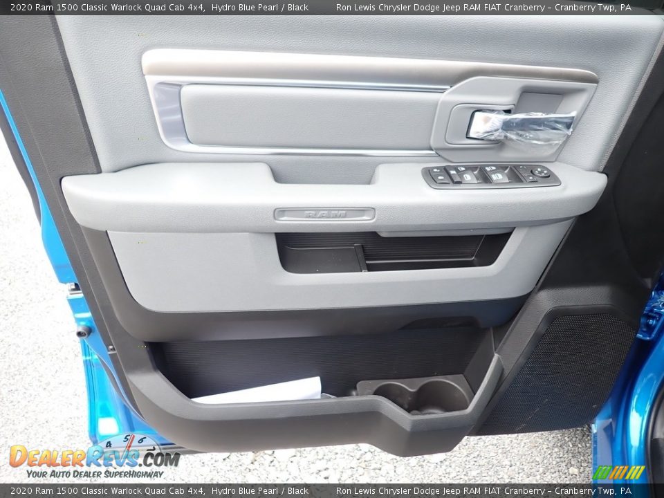 2020 Ram 1500 Classic Warlock Quad Cab 4x4 Hydro Blue Pearl / Black Photo #14