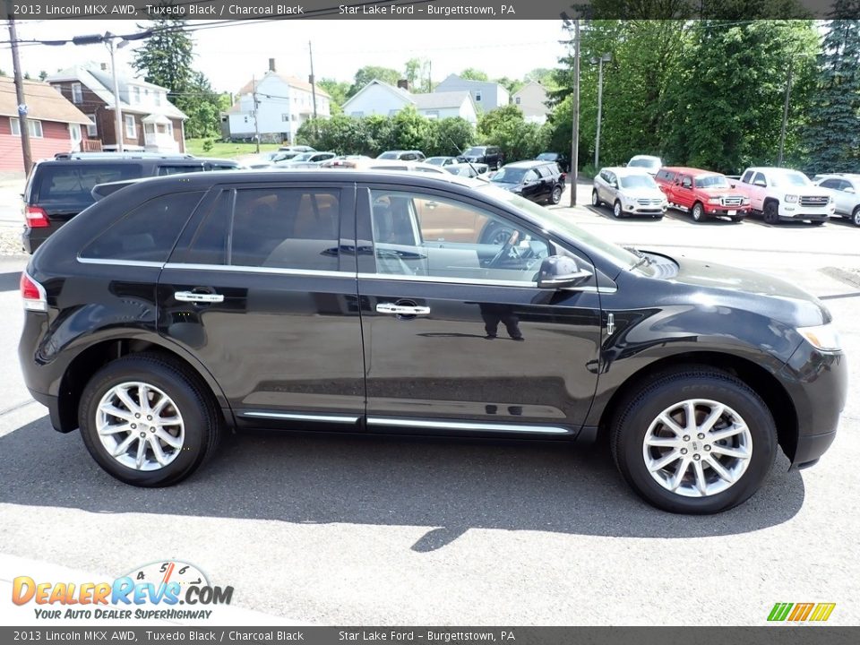 2013 Lincoln MKX AWD Tuxedo Black / Charcoal Black Photo #7