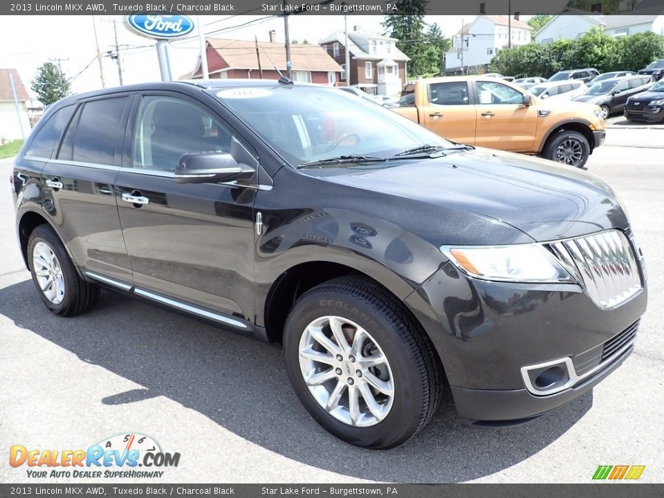 2013 Lincoln MKX AWD Tuxedo Black / Charcoal Black Photo #8