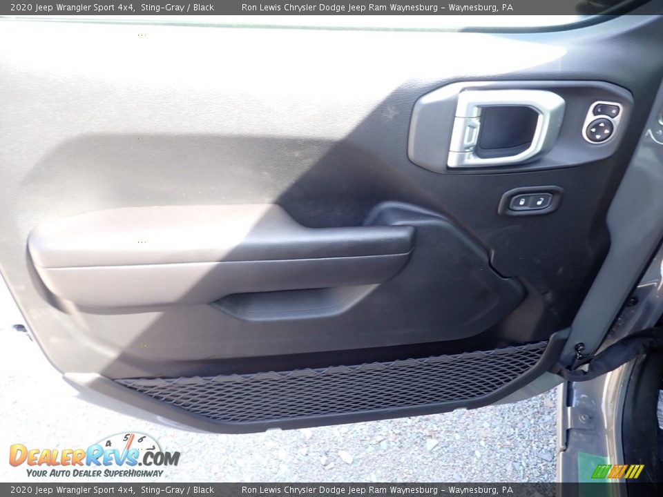 2020 Jeep Wrangler Sport 4x4 Sting-Gray / Black Photo #14