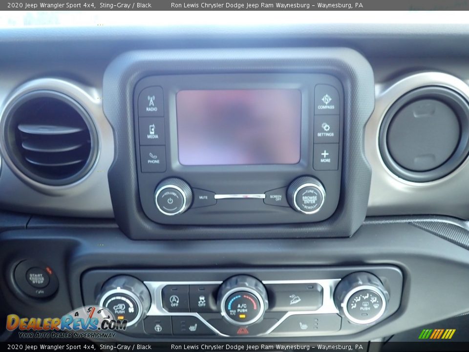 2020 Jeep Wrangler Sport 4x4 Sting-Gray / Black Photo #16
