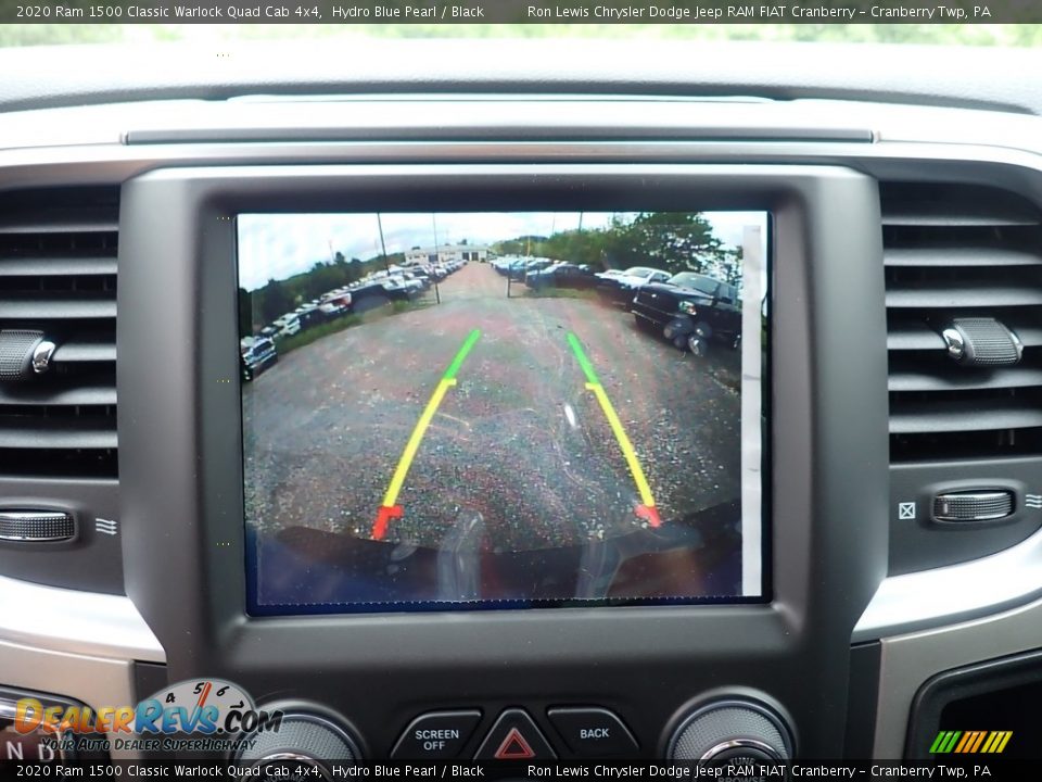 2020 Ram 1500 Classic Warlock Quad Cab 4x4 Hydro Blue Pearl / Black Photo #19