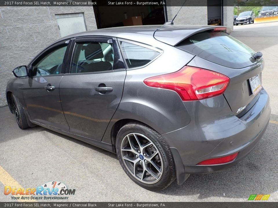 2017 Ford Focus SEL Hatch Magnetic / Charcoal Black Photo #2