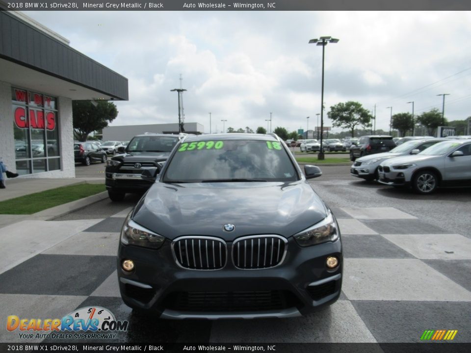 2018 BMW X1 sDrive28i Mineral Grey Metallic / Black Photo #2
