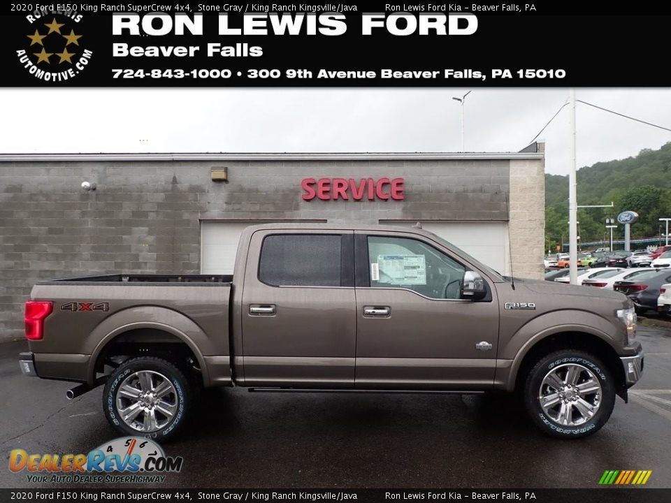 2020 Ford F150 King Ranch SuperCrew 4x4 Stone Gray / King Ranch Kingsville/Java Photo #1