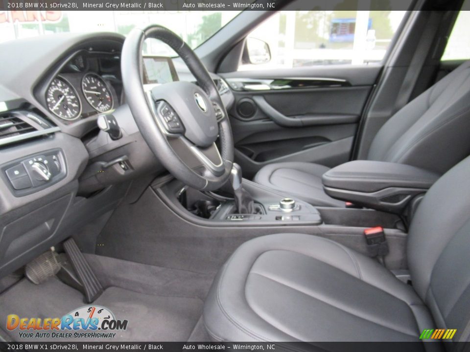 2018 BMW X1 sDrive28i Mineral Grey Metallic / Black Photo #9