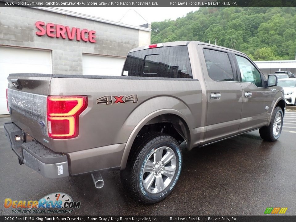 2020 Ford F150 King Ranch SuperCrew 4x4 Stone Gray / King Ranch Kingsville/Java Photo #2