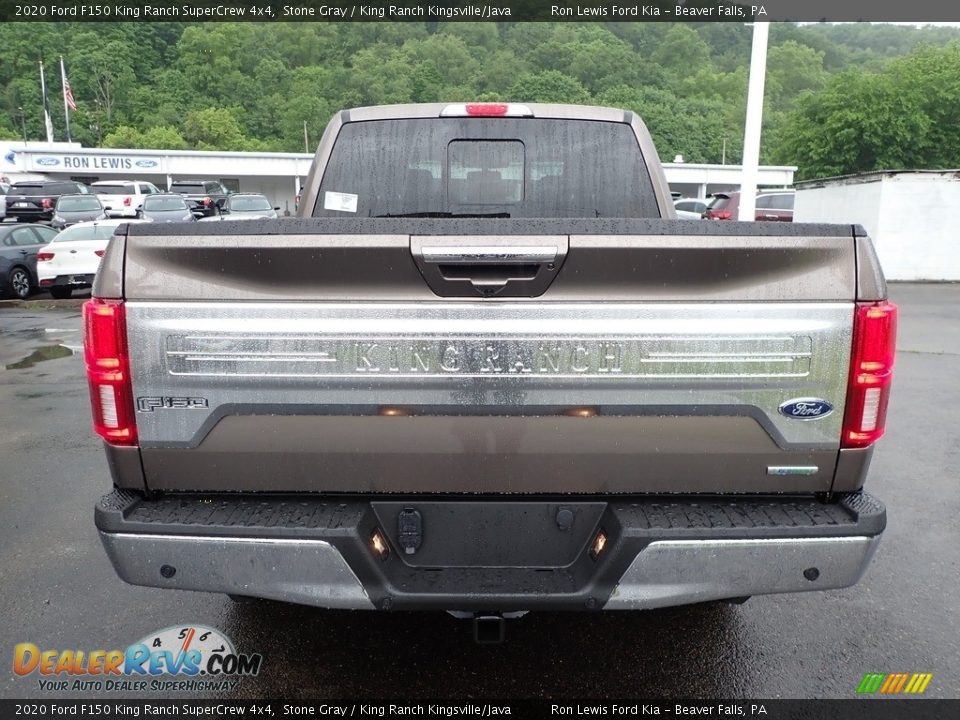 2020 Ford F150 King Ranch SuperCrew 4x4 Stone Gray / King Ranch Kingsville/Java Photo #3