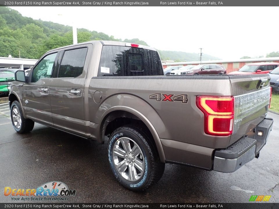 2020 Ford F150 King Ranch SuperCrew 4x4 Stone Gray / King Ranch Kingsville/Java Photo #4