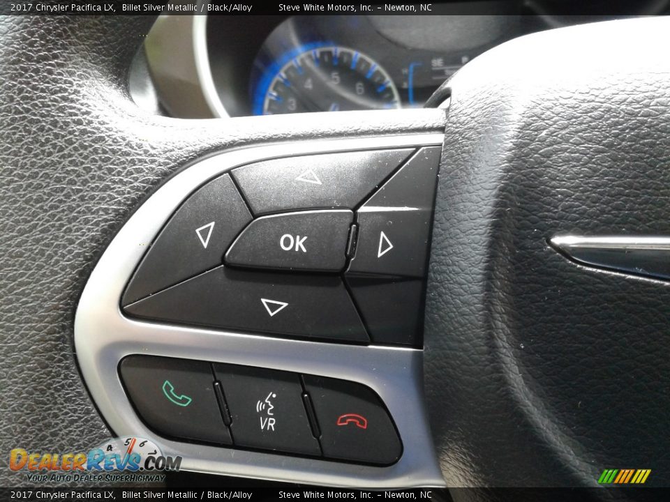 2017 Chrysler Pacifica LX Billet Silver Metallic / Black/Alloy Photo #19