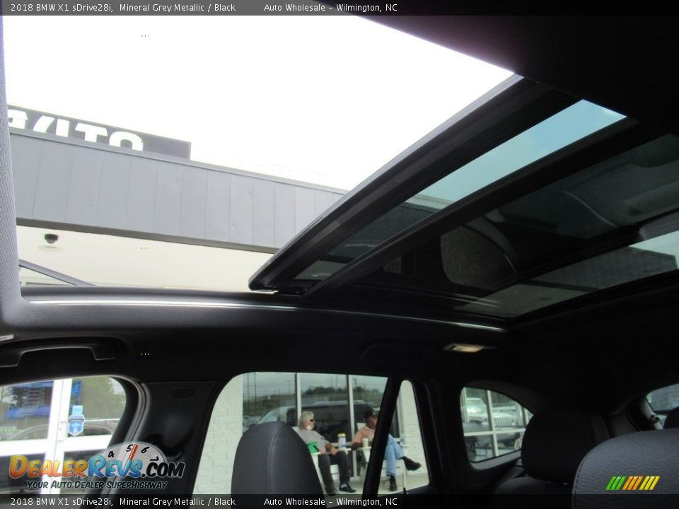 2018 BMW X1 sDrive28i Mineral Grey Metallic / Black Photo #13