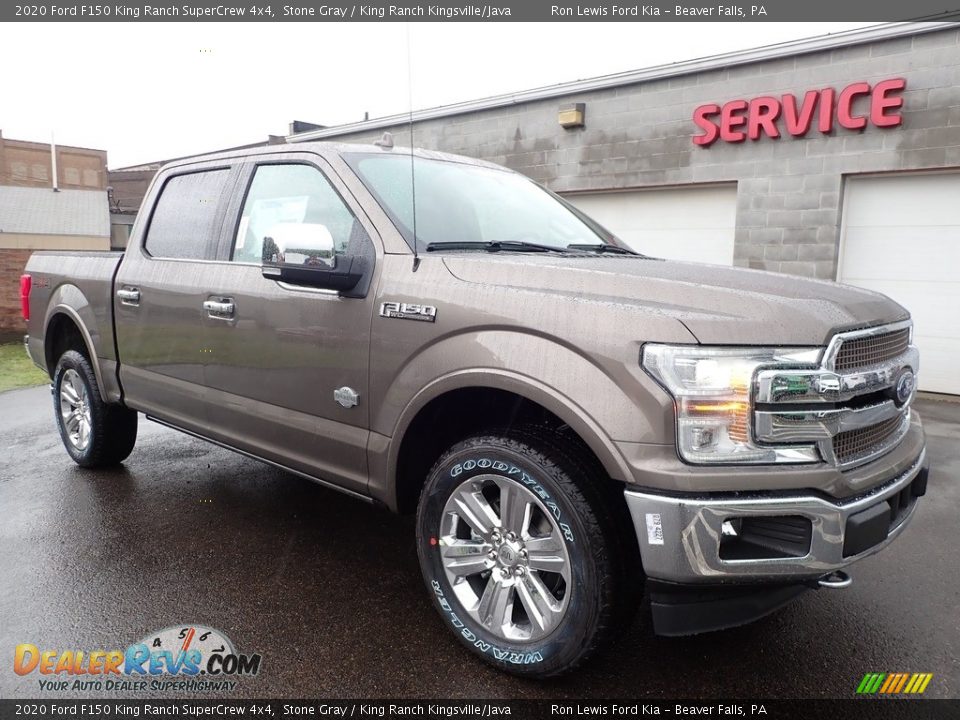 2020 Ford F150 King Ranch SuperCrew 4x4 Stone Gray / King Ranch Kingsville/Java Photo #8