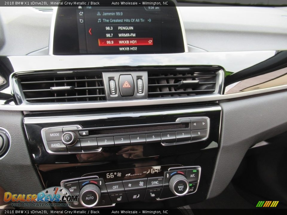 2018 BMW X1 sDrive28i Mineral Grey Metallic / Black Photo #17