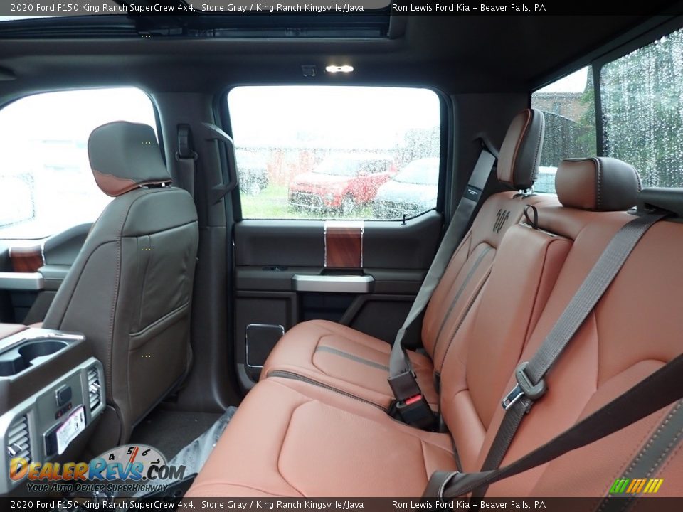 2020 Ford F150 King Ranch SuperCrew 4x4 Stone Gray / King Ranch Kingsville/Java Photo #12