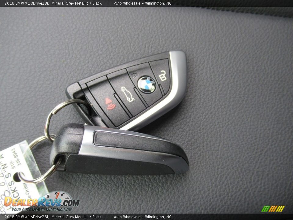 2018 BMW X1 sDrive28i Mineral Grey Metallic / Black Photo #20
