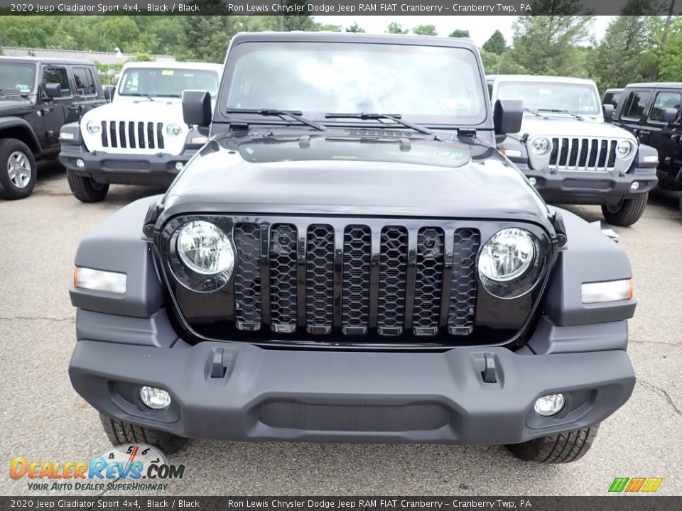 2020 Jeep Gladiator Sport 4x4 Black / Black Photo #9