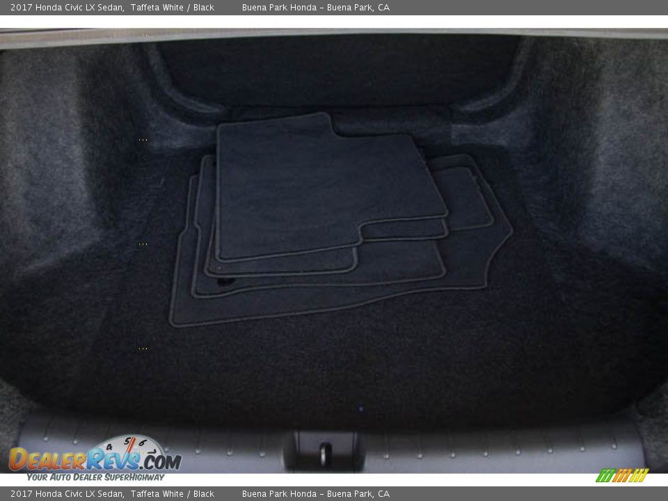 2017 Honda Civic LX Sedan Taffeta White / Black Photo #21