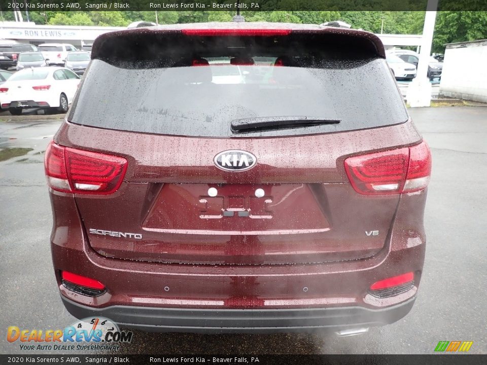 2020 Kia Sorento S AWD Sangria / Black Photo #3