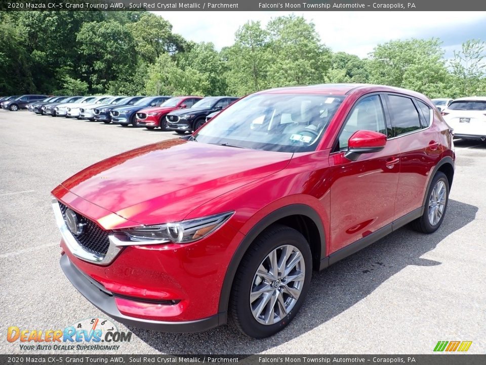2020 Mazda CX-5 Grand Touring AWD Soul Red Crystal Metallic / Parchment Photo #1