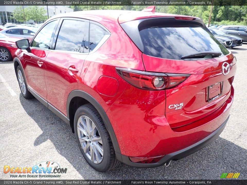 2020 Mazda CX-5 Grand Touring AWD Soul Red Crystal Metallic / Parchment Photo #3