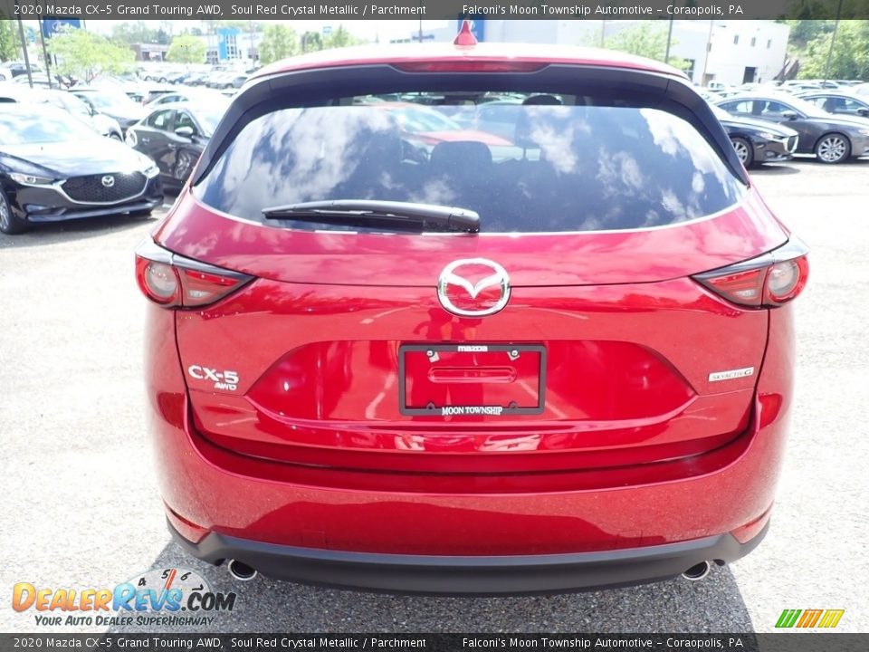 2020 Mazda CX-5 Grand Touring AWD Soul Red Crystal Metallic / Parchment Photo #4