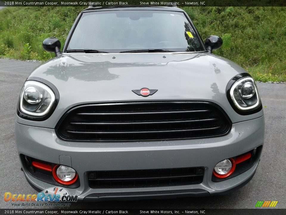 2018 Mini Countryman Cooper Moonwalk Gray Metallic / Carbon Black Photo #4