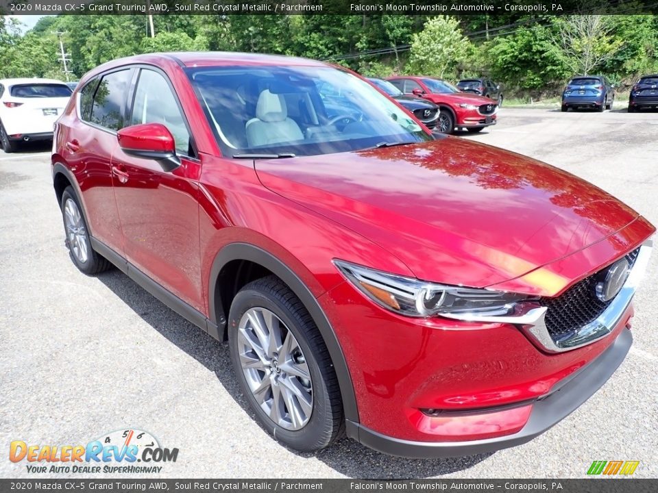 2020 Mazda CX-5 Grand Touring AWD Soul Red Crystal Metallic / Parchment Photo #6