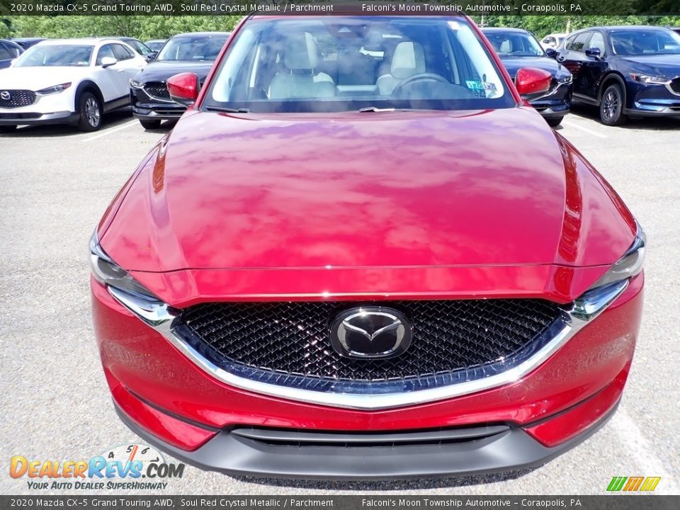 2020 Mazda CX-5 Grand Touring AWD Soul Red Crystal Metallic / Parchment Photo #7