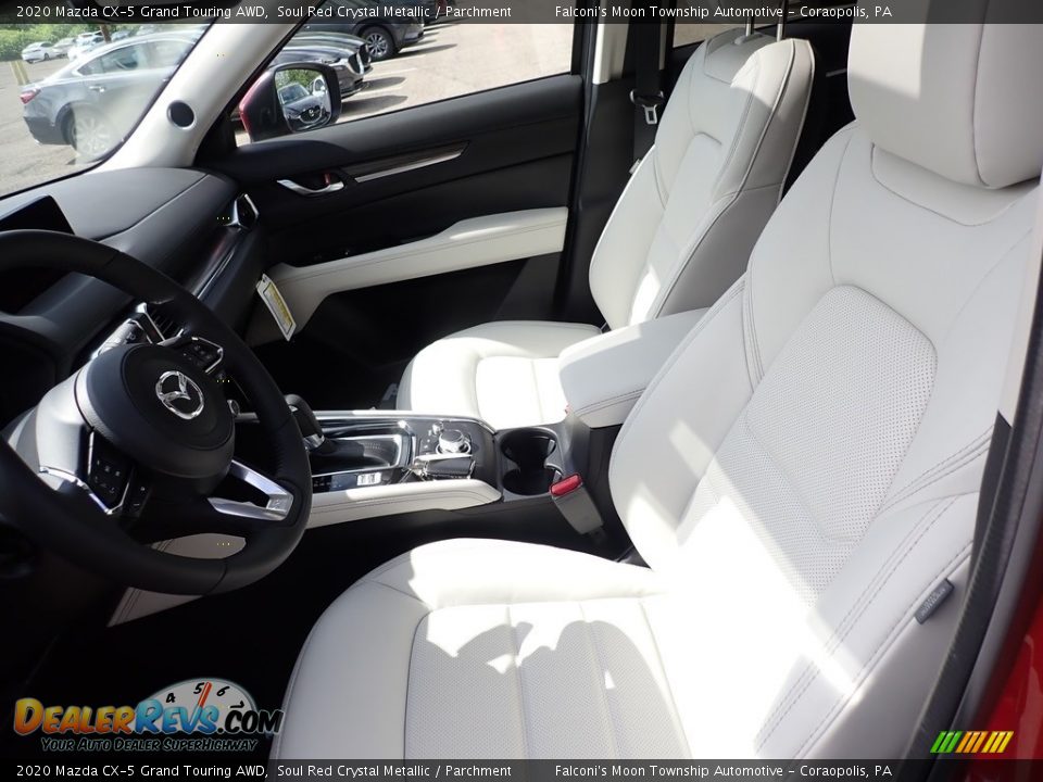 2020 Mazda CX-5 Grand Touring AWD Soul Red Crystal Metallic / Parchment Photo #8