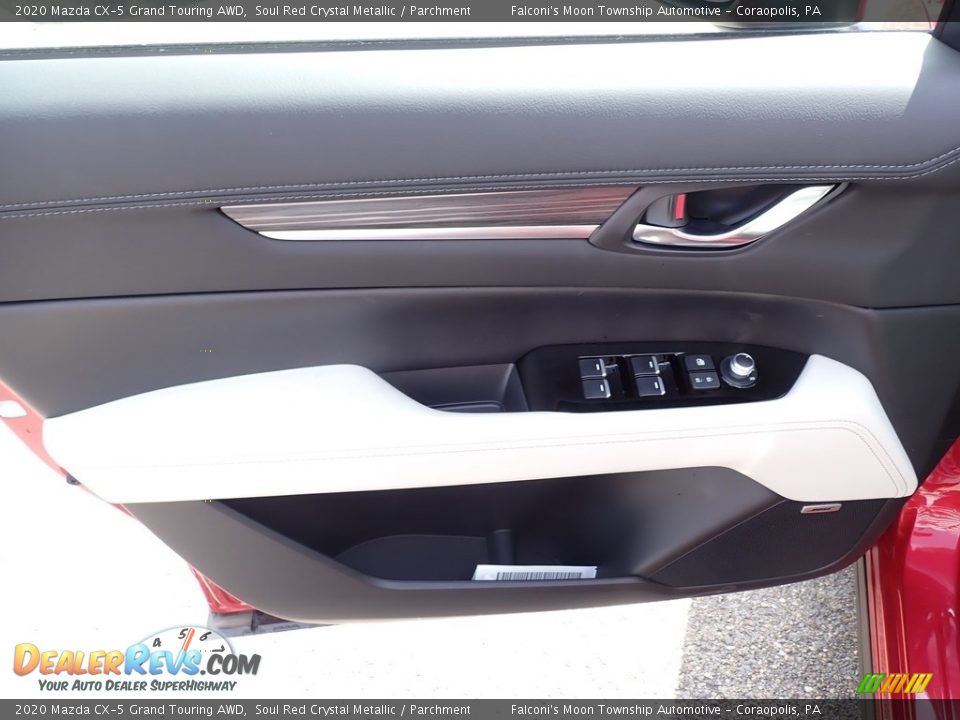 2020 Mazda CX-5 Grand Touring AWD Soul Red Crystal Metallic / Parchment Photo #9