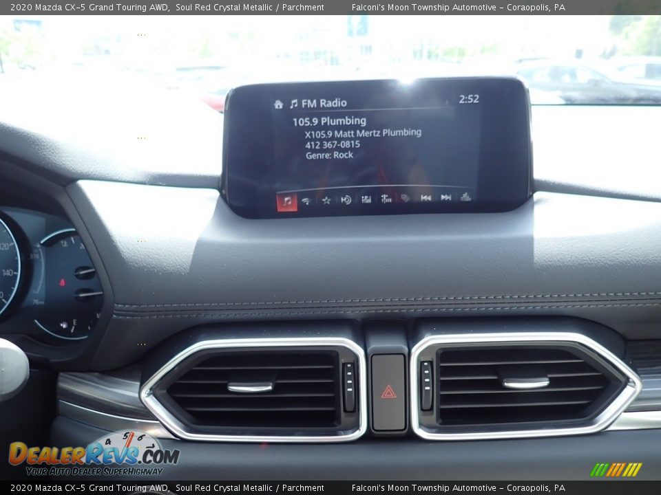 2020 Mazda CX-5 Grand Touring AWD Soul Red Crystal Metallic / Parchment Photo #11