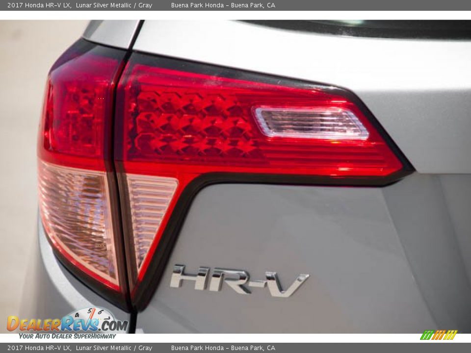 2017 Honda HR-V LX Lunar Silver Metallic / Gray Photo #12