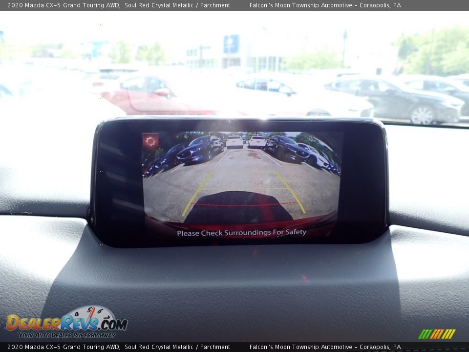 2020 Mazda CX-5 Grand Touring AWD Soul Red Crystal Metallic / Parchment Photo #12