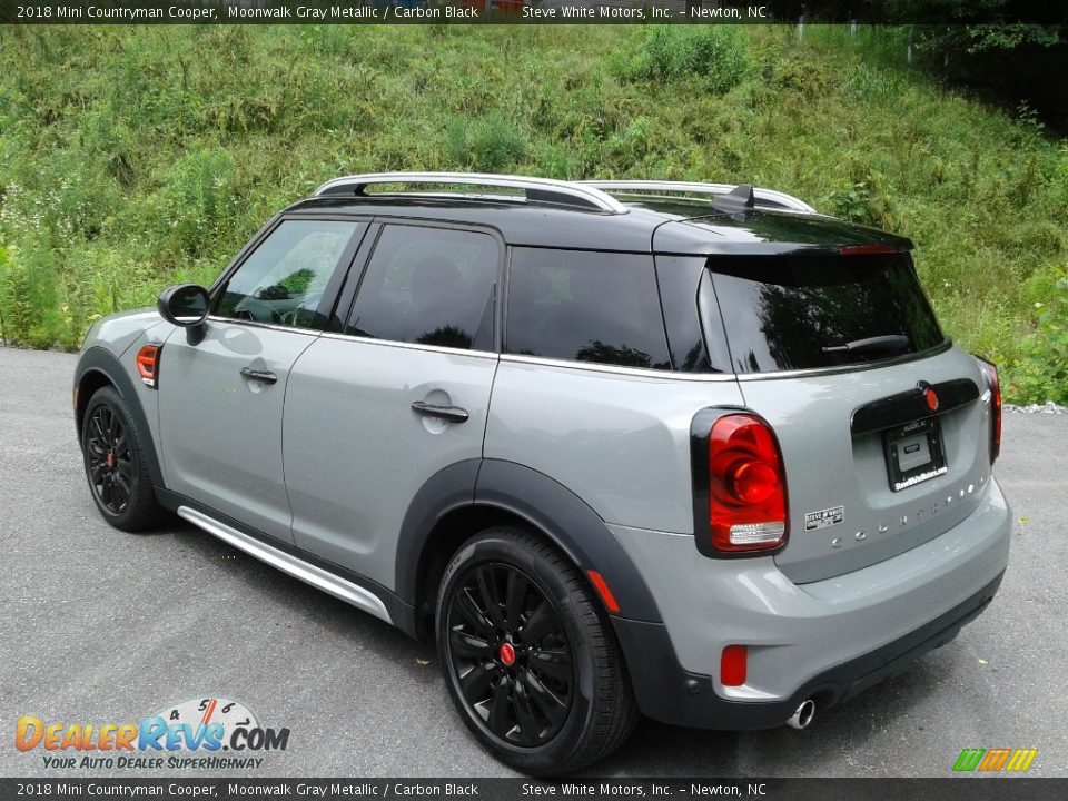 2018 Mini Countryman Cooper Moonwalk Gray Metallic / Carbon Black Photo #9