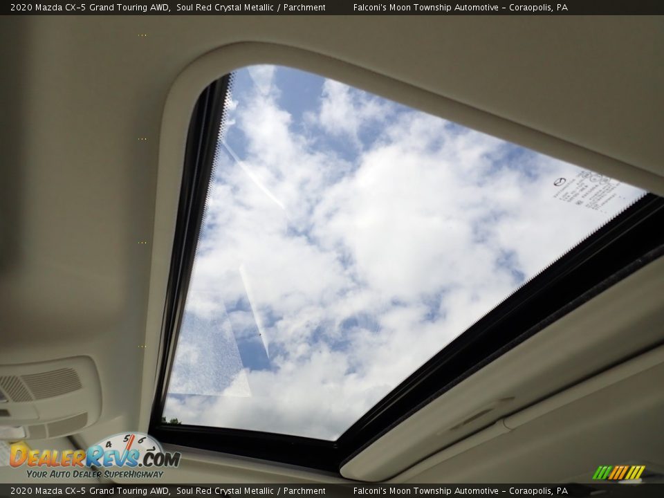 2020 Mazda CX-5 Grand Touring AWD Soul Red Crystal Metallic / Parchment Photo #13