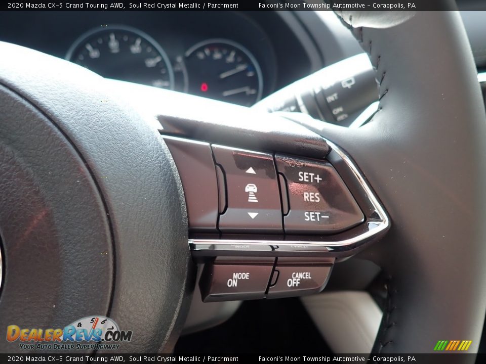 2020 Mazda CX-5 Grand Touring AWD Soul Red Crystal Metallic / Parchment Photo #14