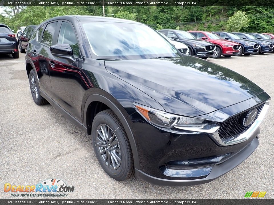 2020 Mazda CX-5 Touring AWD Jet Black Mica / Black Photo #3