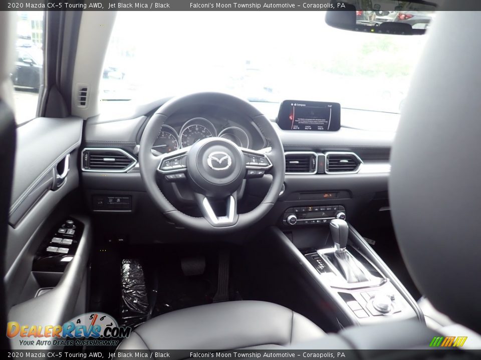 2020 Mazda CX-5 Touring AWD Jet Black Mica / Black Photo #9