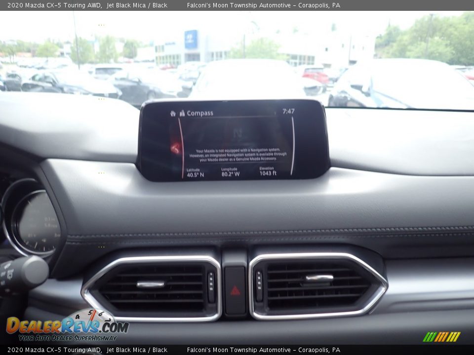 2020 Mazda CX-5 Touring AWD Jet Black Mica / Black Photo #14