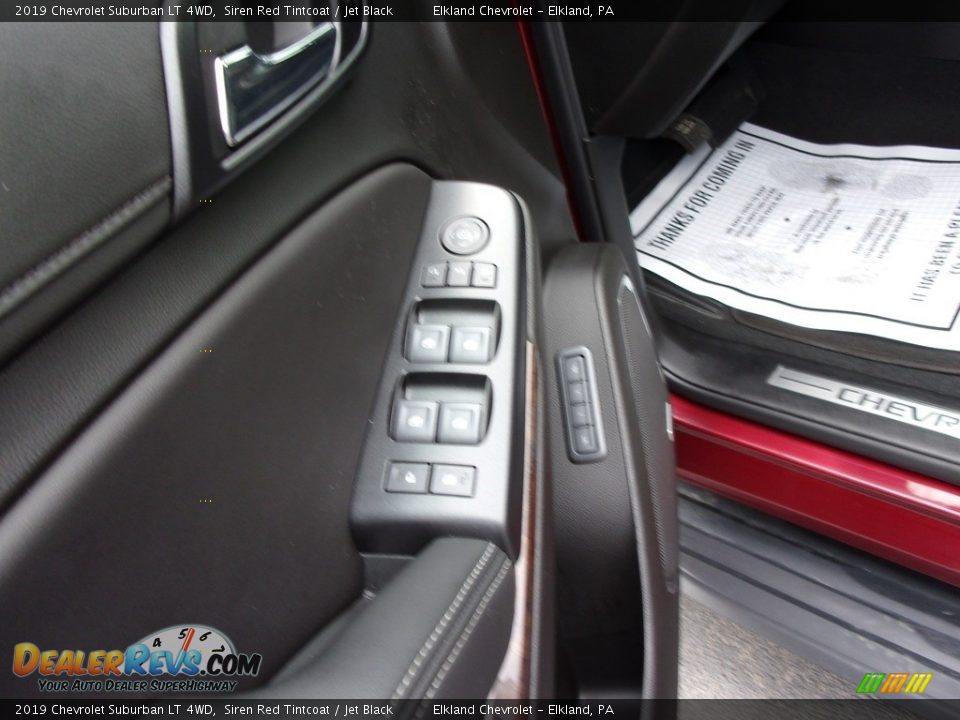 2019 Chevrolet Suburban LT 4WD Siren Red Tintcoat / Jet Black Photo #16